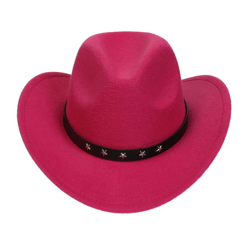 2024 Western United State Men and Women High Quality Factory Price Foldable Felt Breathable Crushable Waterproof Cowboy Hat