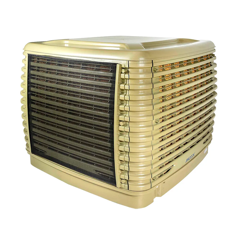 2 speed Down discharge 380V 30000 airflow industrial evaporative air cooler water cooled air conditioner