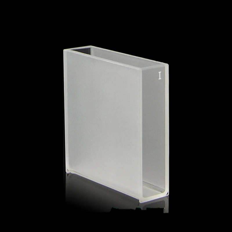 Infrared 40mm quartz cuvette/JGS3/high temperature resistant acid and alkali resistant/infrared oil measuring instrument