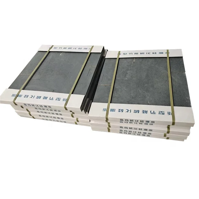 1400C silicon carbide SiC ceramic plate / batt / setter plate 400x500x12mm