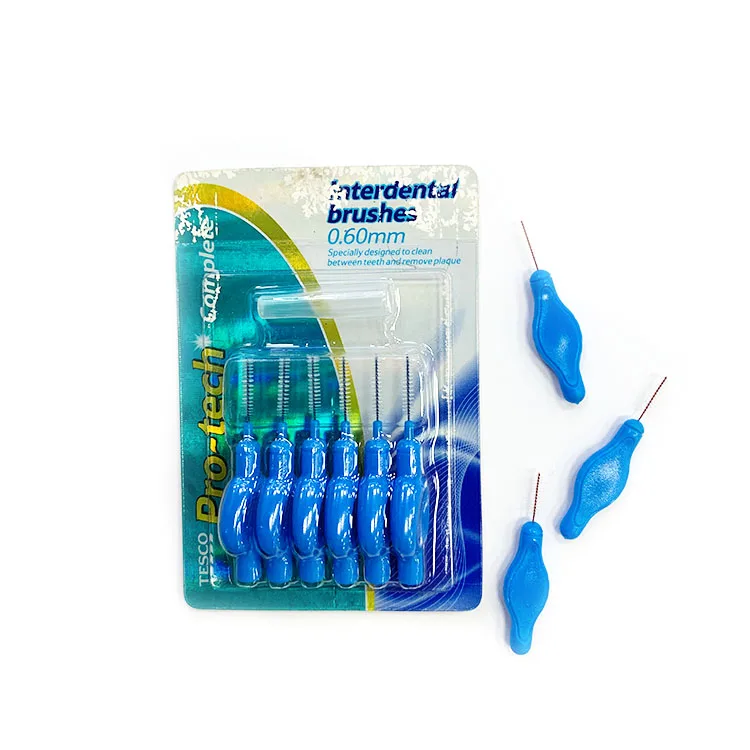 Wholesale Bulk Portable Interdental Brush For Teeth Cleaning Ortho brush biodegradable