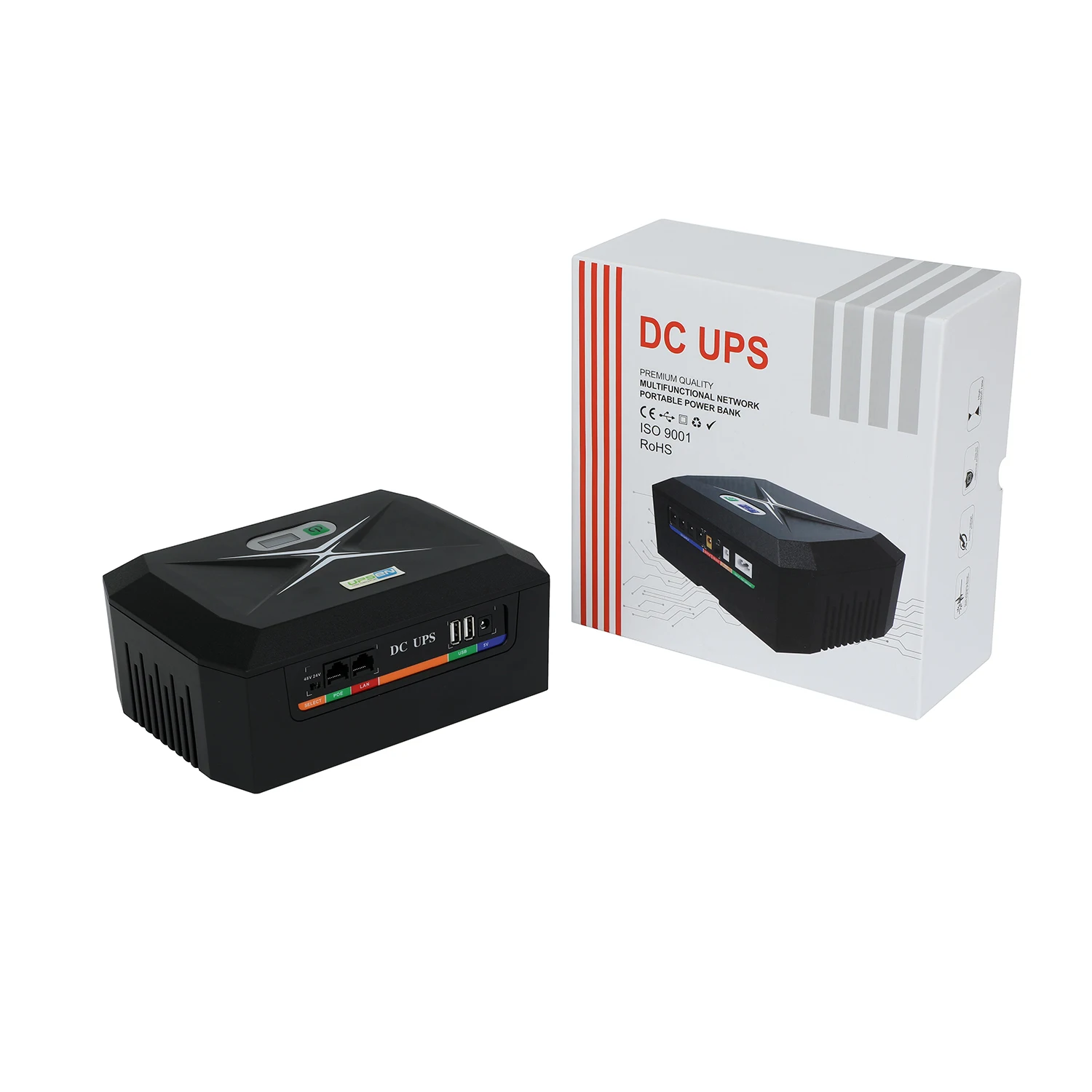 45 Вт 60 100 120 мини-ИБП DC Встроенный 8000 мАч-48000 мАч литиевые батареи Powerbank ИБП бесперебойные для маршрутизатора IPAD камеры