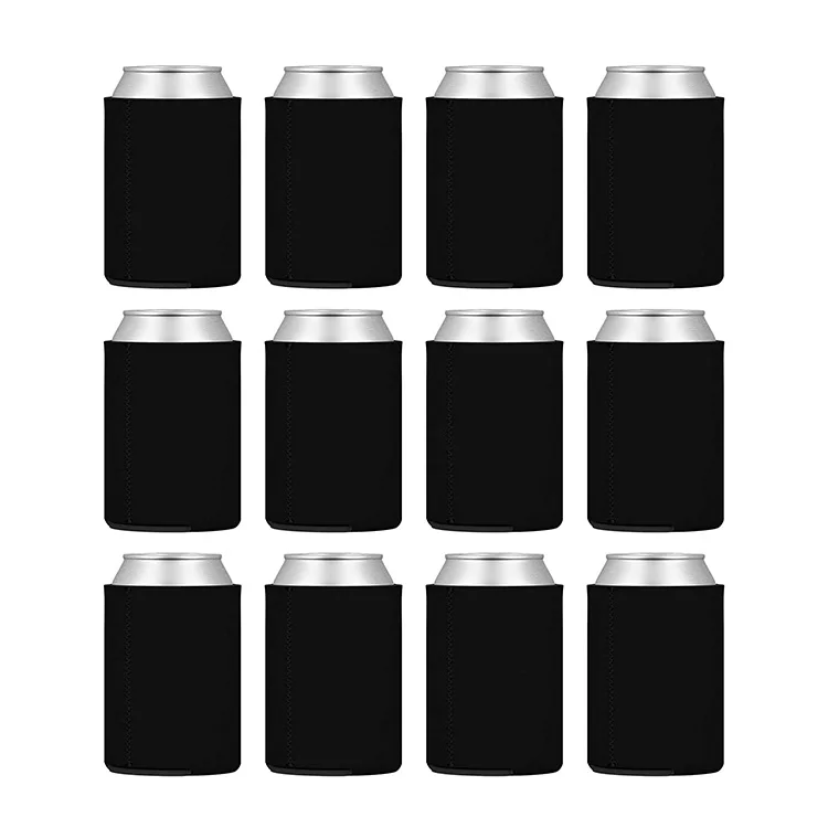 Blank Wholesale Standard 330ml 12oz Beer Can Cooler Neoprene Stubby Holder Drink Coozies