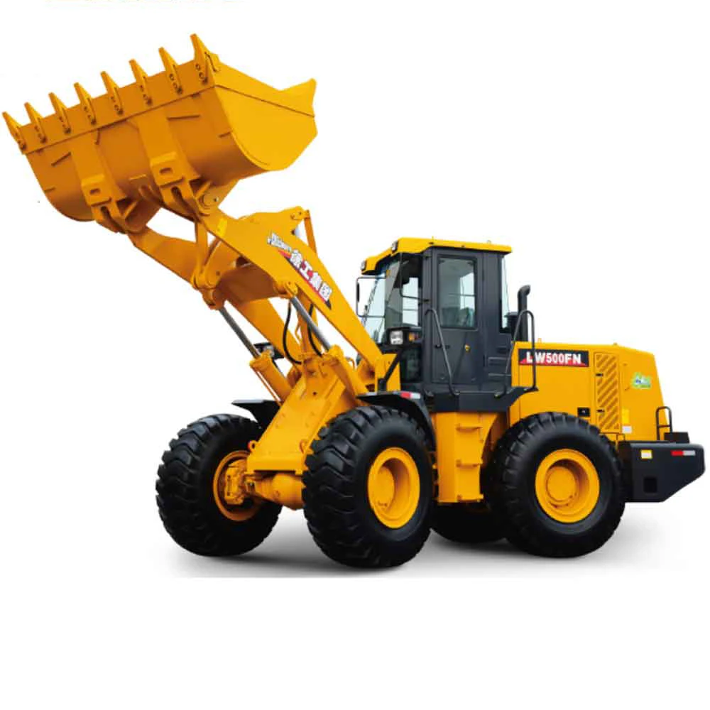 China Panda Brand 5t Wheel Loader / Front End Loader ZL50G Simple Maintenance And Low Cost Loader