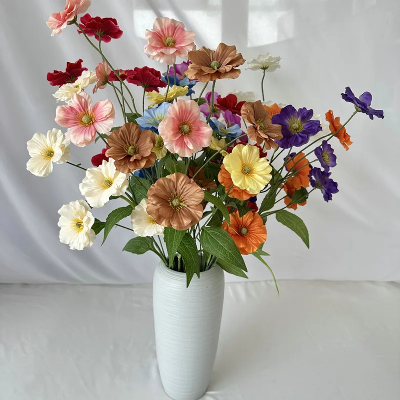 Wholesale Artificial Jungle Butterfly Flower Simulation Butterfly Orchid Photography Props Home Garden Wedding Decoration