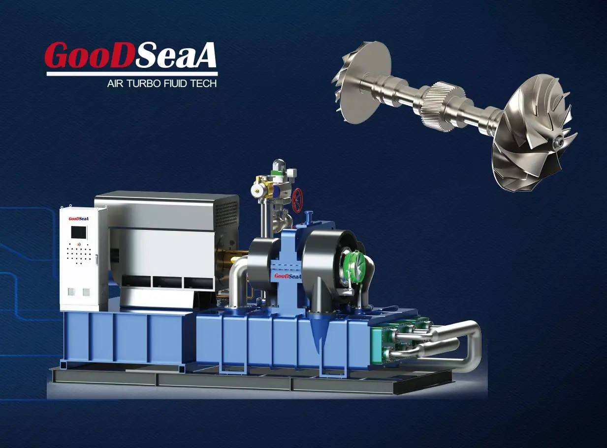  40-1500M3/min 1-40bar Centrifugal Oil-free Air