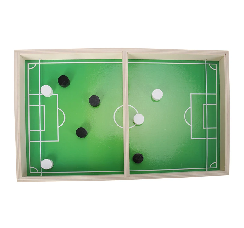 
Family Game Toy Football Indoor Playing Games Sling Puck Board Game 