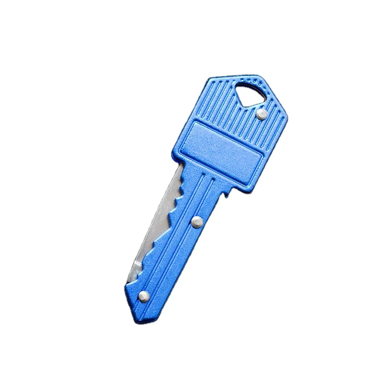 
Mini pocket knife metal folding outdoor keychain self defense key chain set survival 