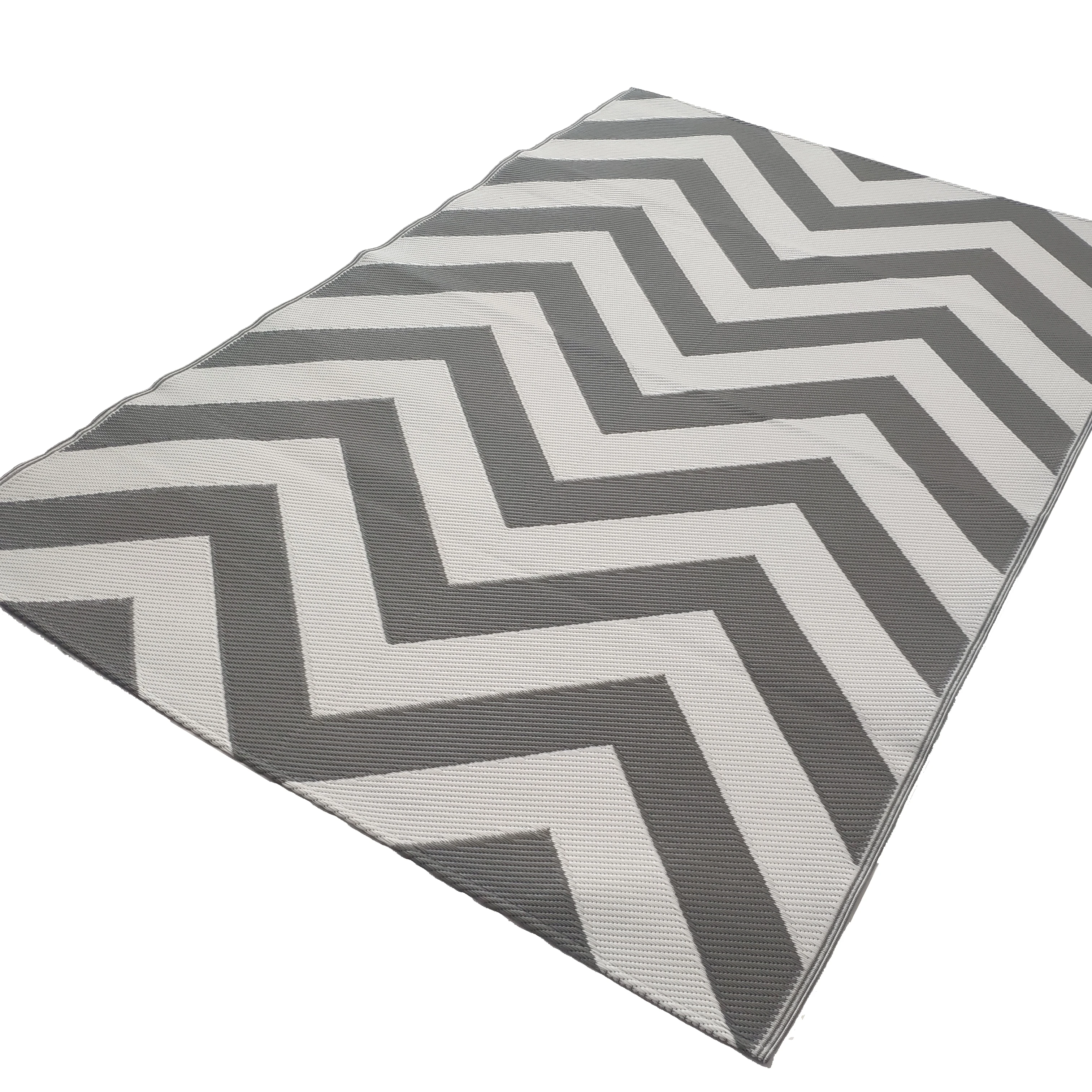 Plastic polypropylene woven recycled rugs and mats 90x150cm