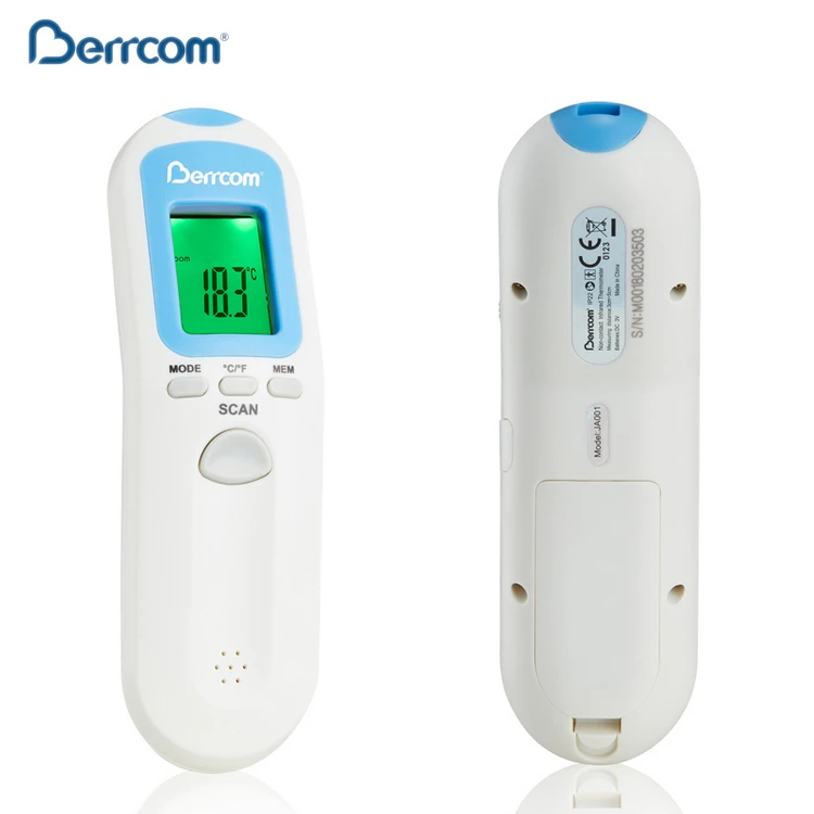 JA001 no touch infrared digital non contact forehead thermometer