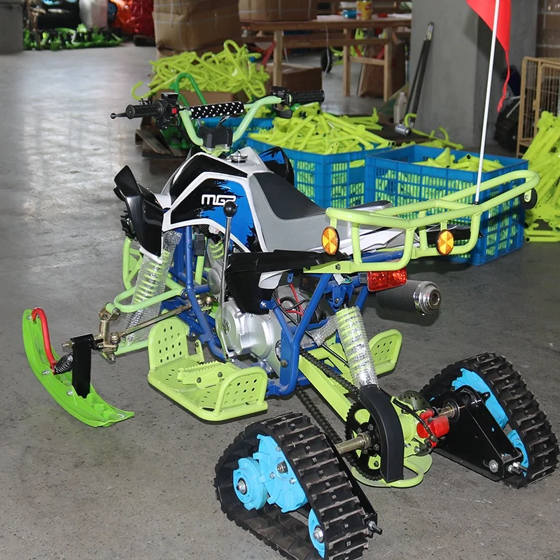 Snowmobile Motor Ski Scooter Winter Children Kids Bike Sledge Snow On Sale