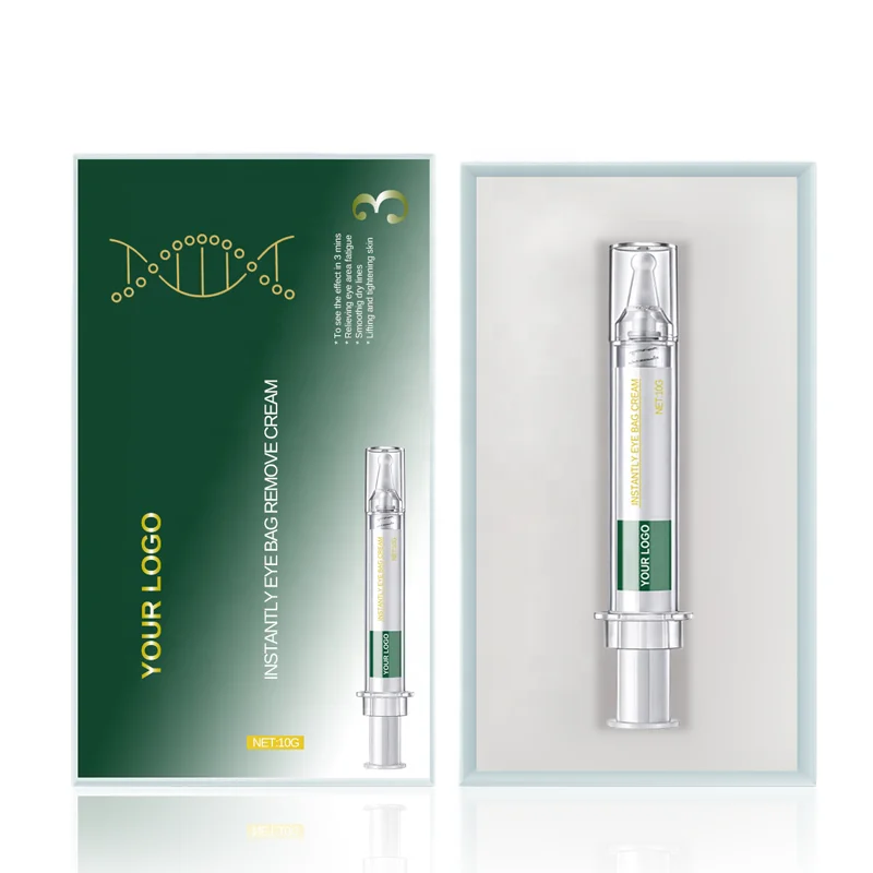 Private Label Anti Wrinkle Eye Bag Remove Cream Gel For Skin Around Eye Dark Circle Removal Anti Aging Instant Eye Cream