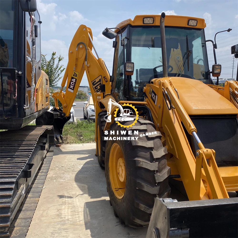High quality and good price used jcb 3cx backhoe loader jcb 4cx in stock, high performance used backhoe loader in low price