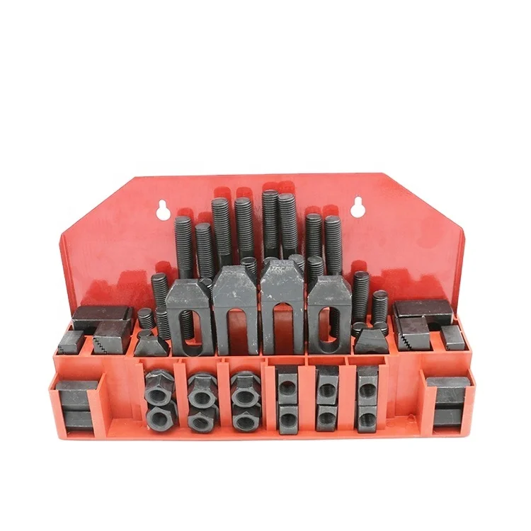 CNC High Quality M10 12MM M14 Steel Clamping Kit Set 58pcs Clamping Kit