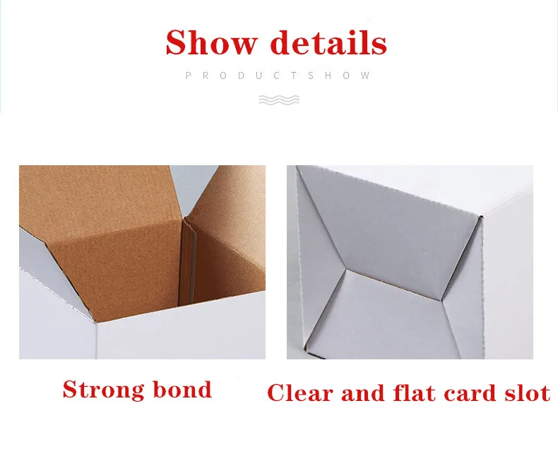 Wholesale Custom size color logo Cardboard Carton Shipping packaging boxes corrugated mailer box paper package