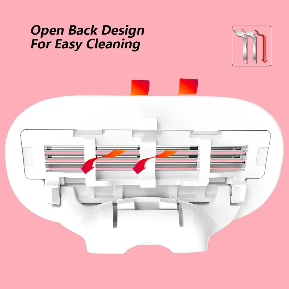 New Close Shave Razor Travel Case Flawless Mini Facial Hair Razor for Women