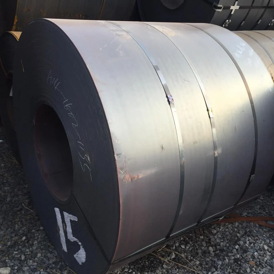 S235jr Hr Coil, S235 Jr Black Hot Rolled Steel Coil, Pickling and Oil Hot Rolled Steel Coil