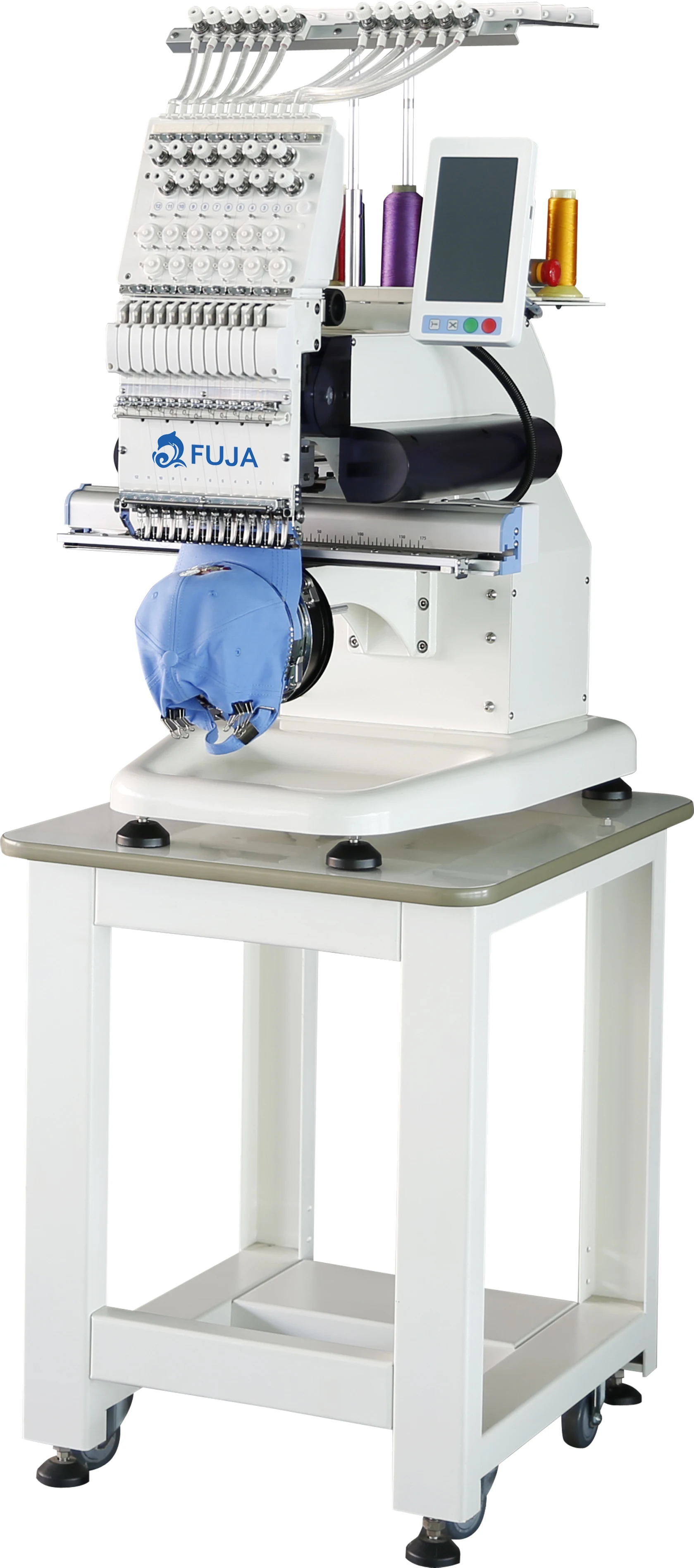 Single Head Embroidery Machine Available In All Sizes Hat Computerized 3D Embroidery