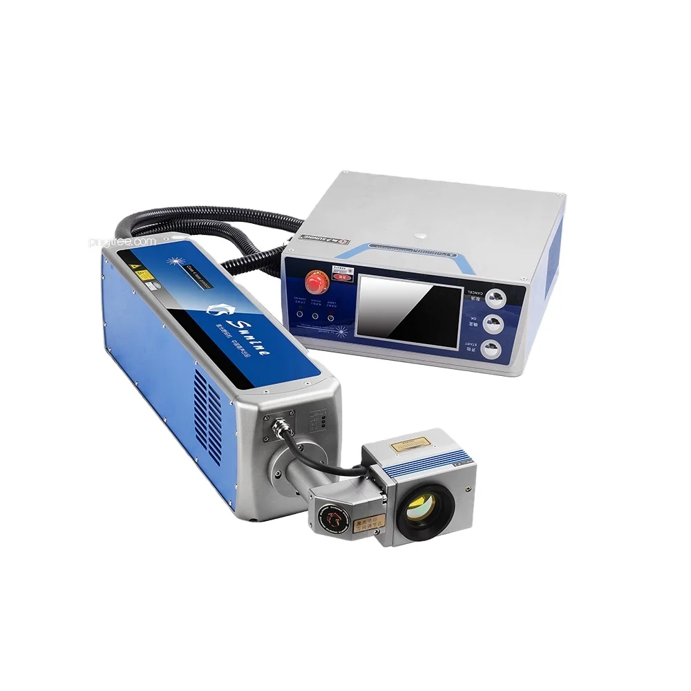 
Mini Metal Flying Portable Desktop Fiber Laser Marking Machine 20w 