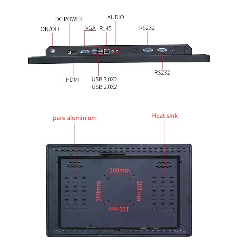 Ресторан 21,5 Дюймов самообслуживания мы смогли обеспечить киоск с сенсорным экраном самостоятельно оплатить киоск