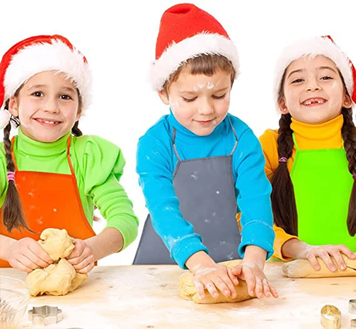 
Детские фартуки из нетканого материала для кухни, классной комнаты, событий, поделок и художественной живописи 