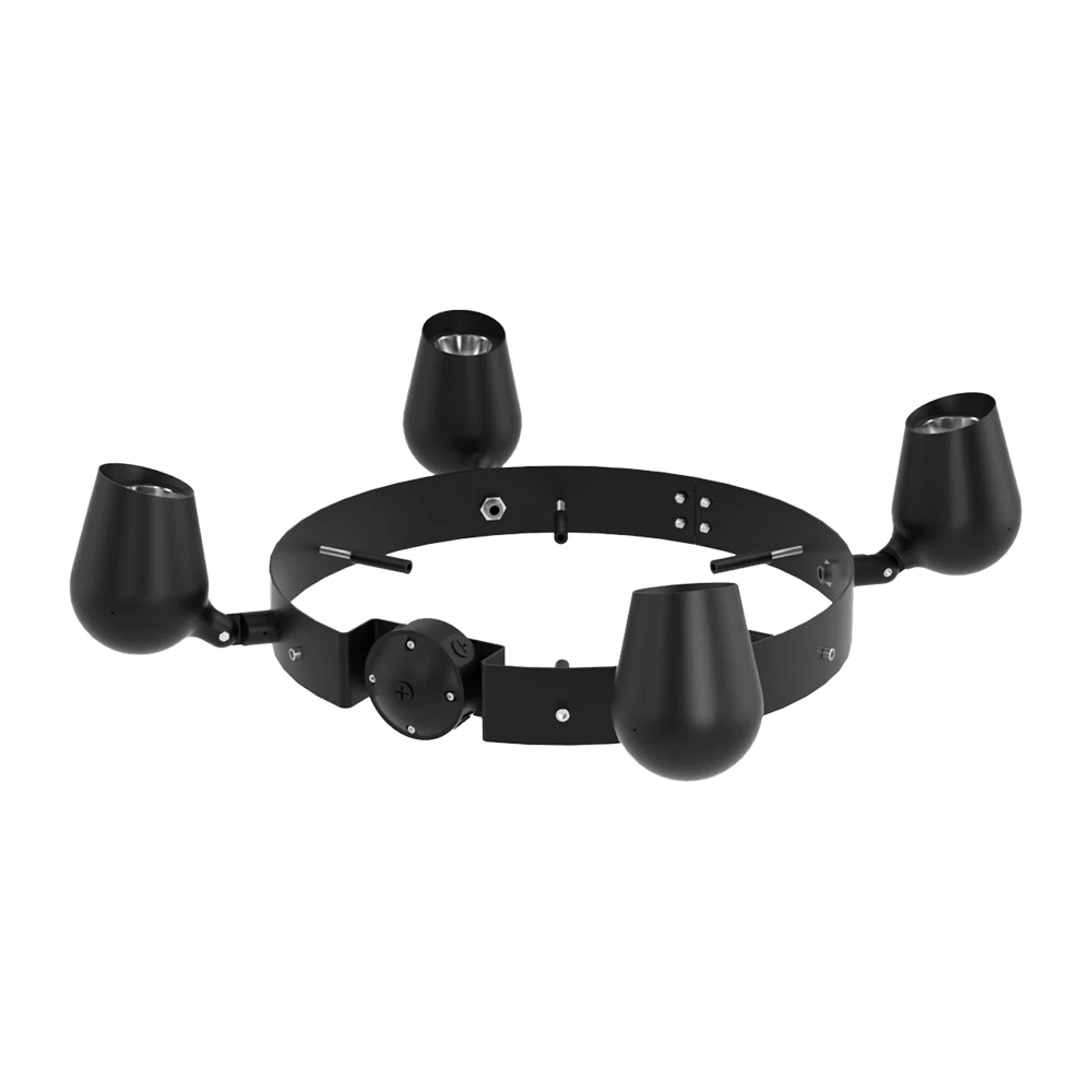 Hot selling 4x10W tree lamp for palm tree with belt and stainless steel can choose