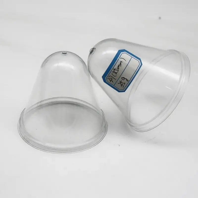 Custom plastic clear 52mm 70mm 89mm 100mm 128mm wide mouth pet jar preform for food container