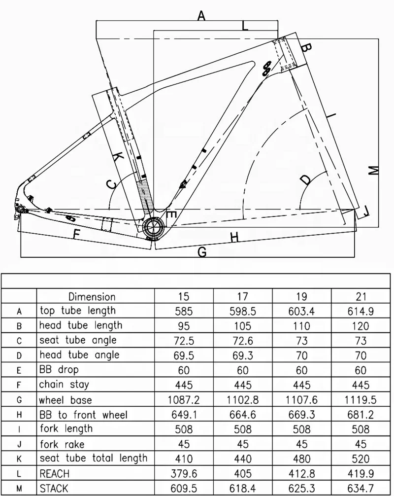Top rated ultra light M17 carbon mountain bike frame 29er fully internal cable mtb carbon frame 29