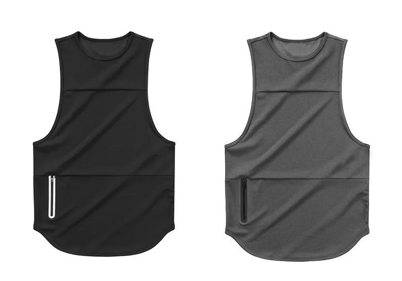 Custom Logo 100% Polyester Summer Stringer Sleeveless Blank Bodybuilding Gym Camo Tank Top