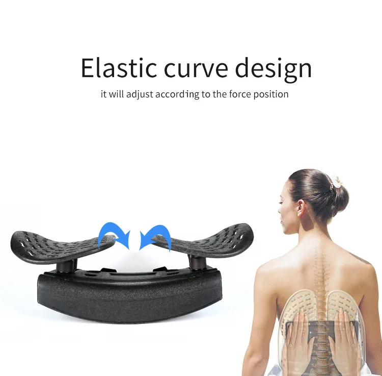 Double-wing design whole body vibration machine as see on tv power plate	vertebral relaxing back vibro fitness cushion