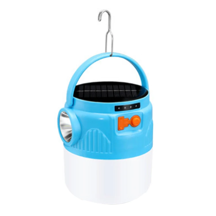 42LED lamp beads 6000mah capacity outdoor lighting solar rechargeable emergency bulb