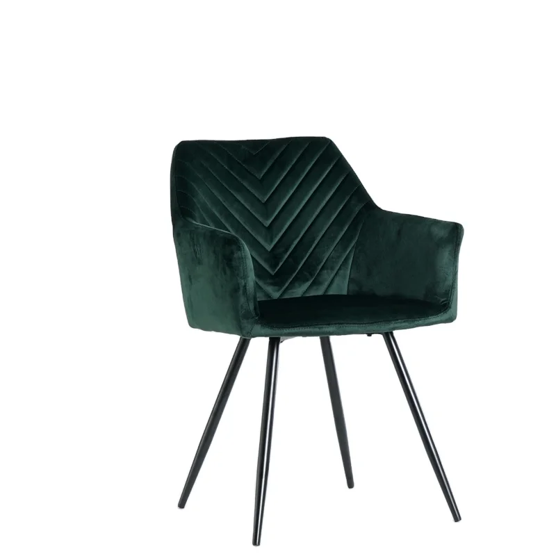 Classic design restaurant cafe home furniture modern upholstered dining room armchair