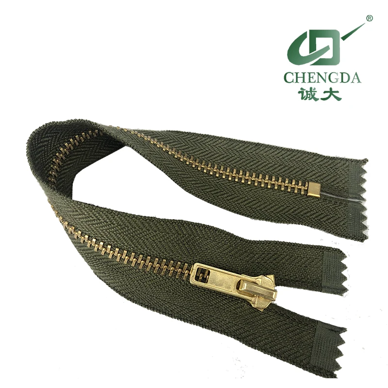 CHENGDA Professional Manufacturer Of 5# Open-End Fireproof Metal Zipper