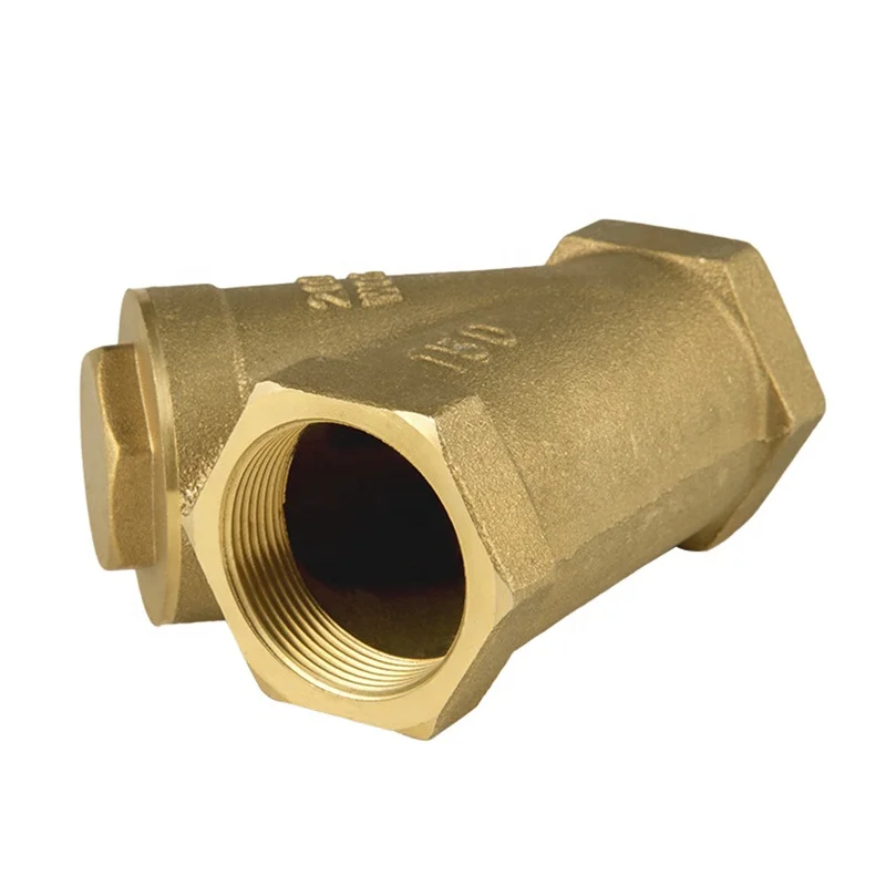 NPT Check Valve y Check Valve Brass NPT API ANSI Thread Check Valve