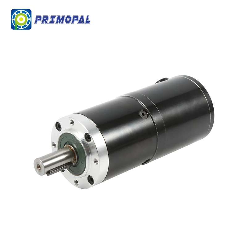 PrimoPal 3 phase Dia.62mm  BLDC gearbox round high torque low rpm dc low speed brushless gear motor