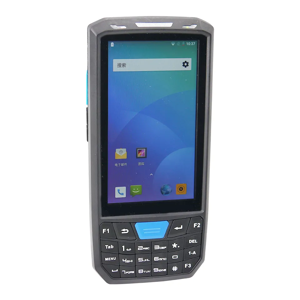 4G LTE wireless Industrial Rugged android touch screen wireless handheld barcode scanner 2D qr code scanning terminal pdas (60815873730)