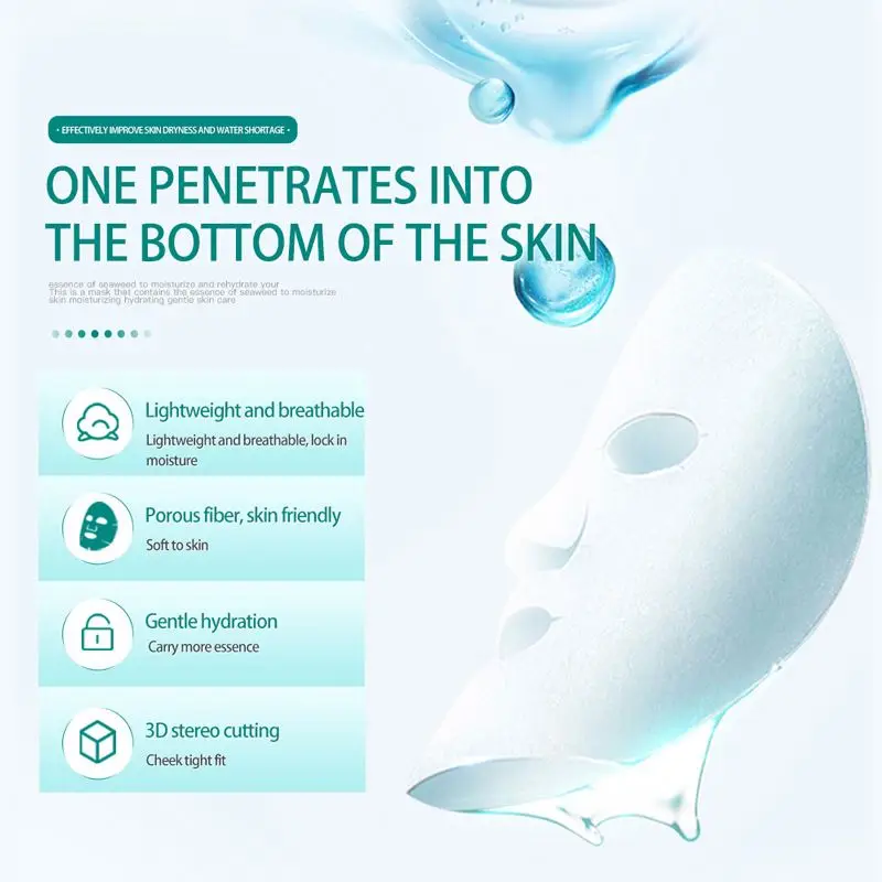 OEM/ODM IMAGES deep seaweed skin improve dry tender skin moisturizing mascarillas facial