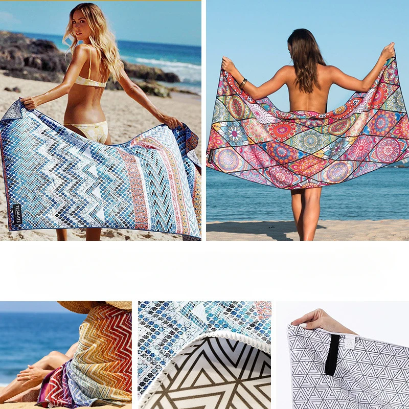 Custom 100% Turkish Cotton Beach Towel Large Soft Absorbent Quick Dry Oversized Bath Towels With Tassels Turkish Fouta