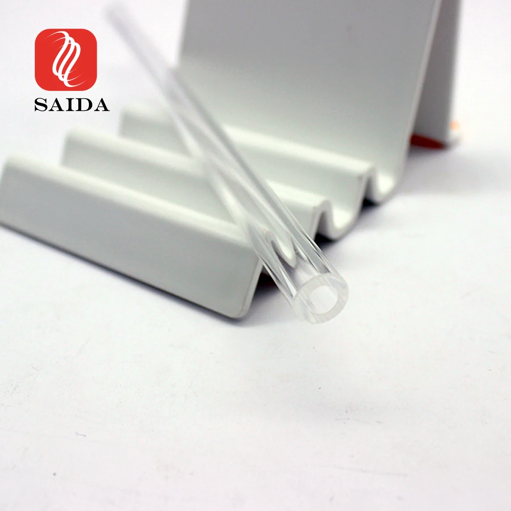 Factory supply directly transparent colored borosilicate glass tube