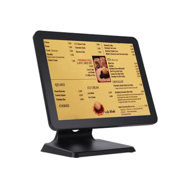 Windows pos system cash register Dual Single Screen PC Android Retail Cash Order 15 inch All in One pc POS System