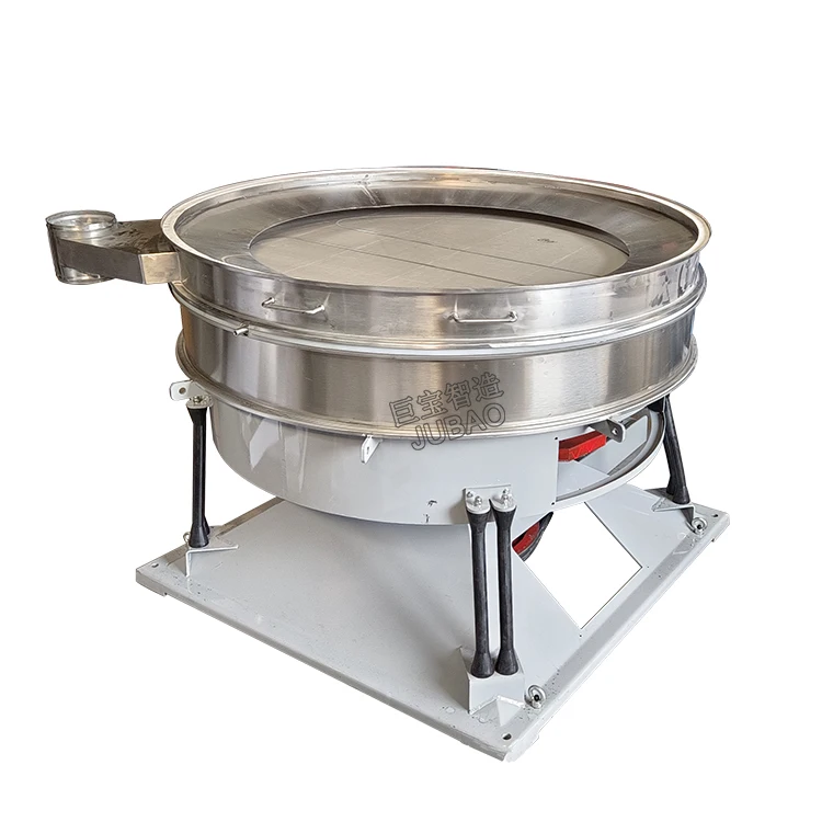 Large capacity circular vibratory sieve tumbler screen machine separator for aggregates granule