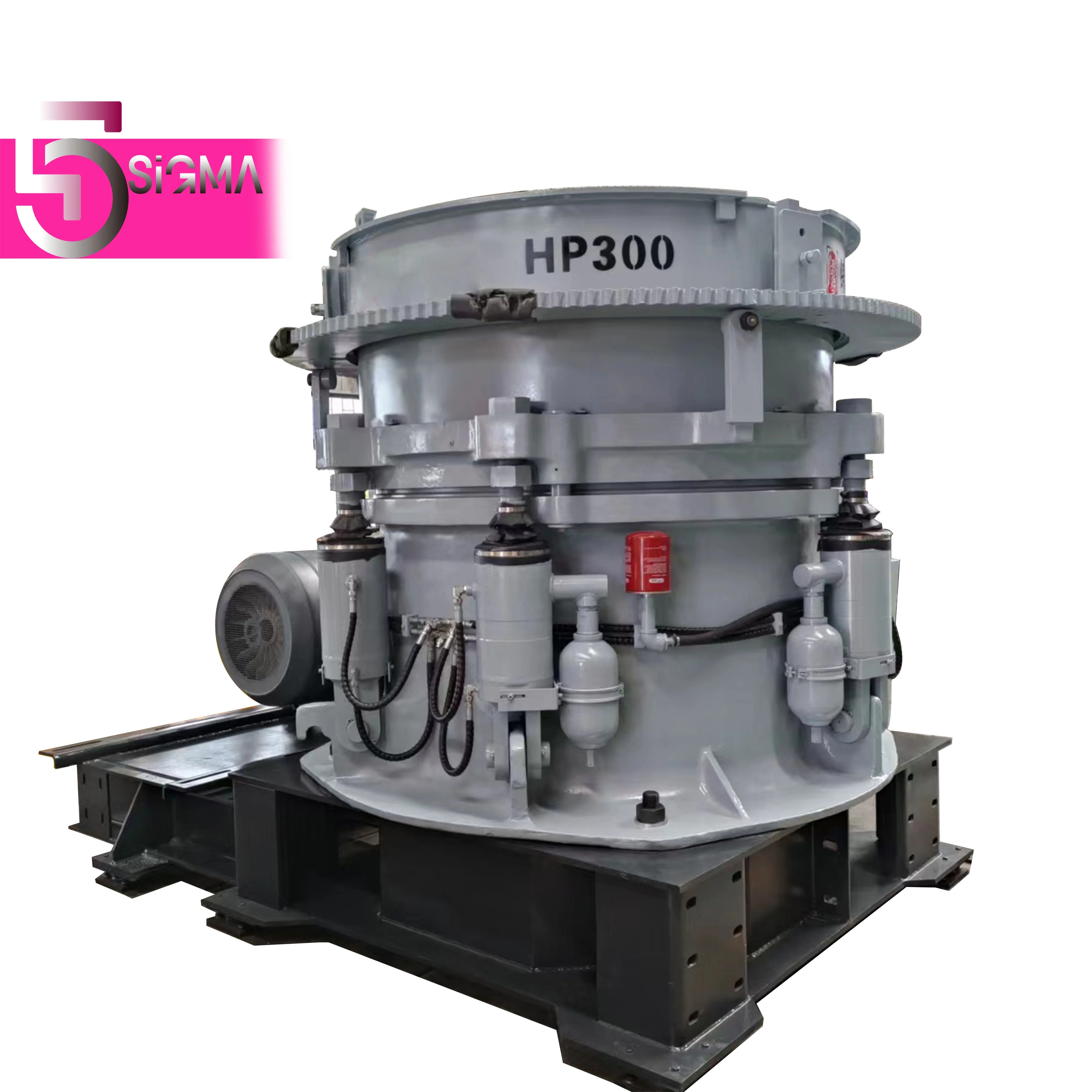 Motor power 315 kW reliable customized mobile crushing machinery HP 400 cone crusher
