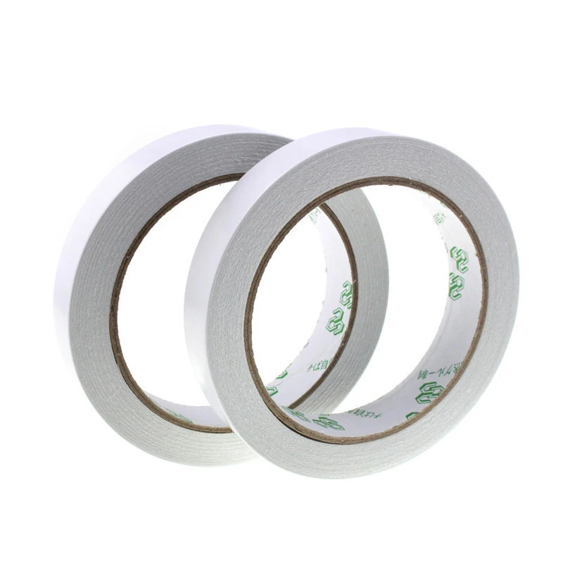Hot melt double-sided adhesive tissue paper tape with paper film