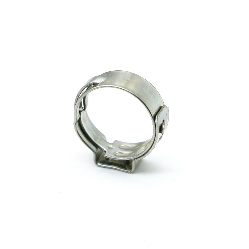 New Popular Selling 304 Stainless Steel Single Ear Clamp 360 Degrees Sealed Ear Quick-Grip Clamp