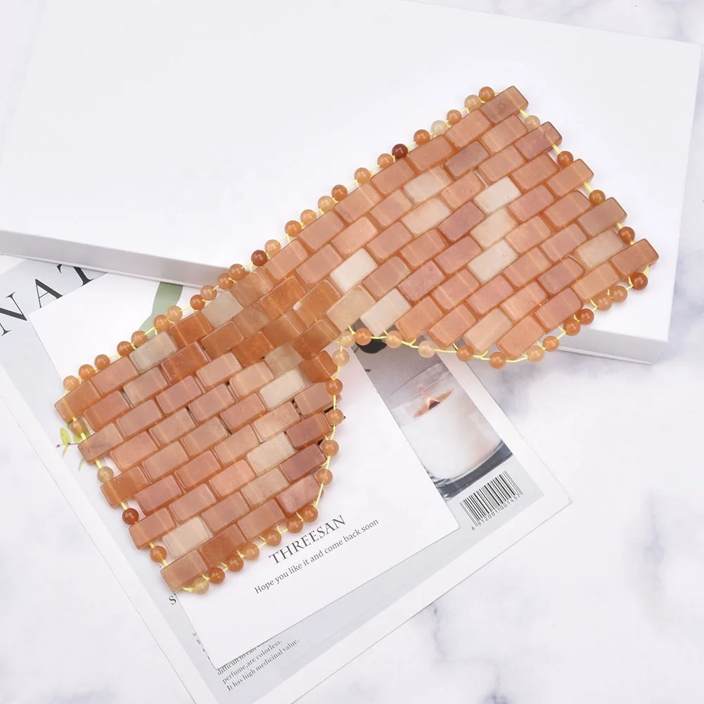 High Quality Jade Sleep Mask & Blindfold Jade Eye Mask Anti-Aging Hot and Cold Using Eye Mask