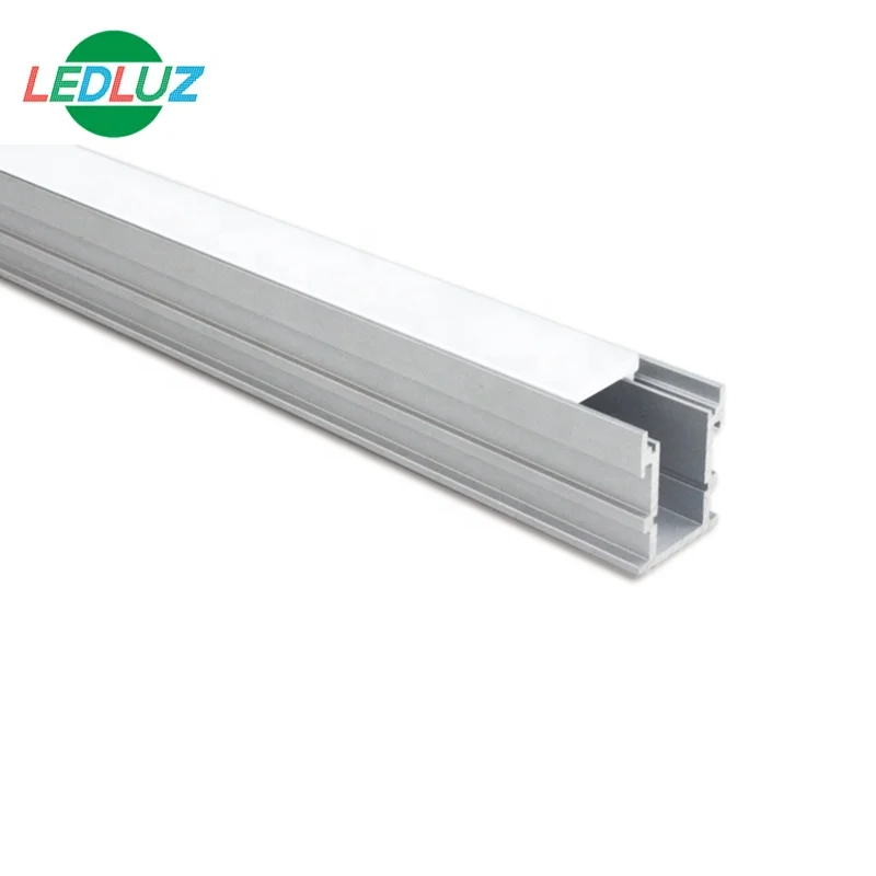 
ALP034 Strong LED Floor Light Aluminum LED Profile With Thick PC Milky Diffuser 