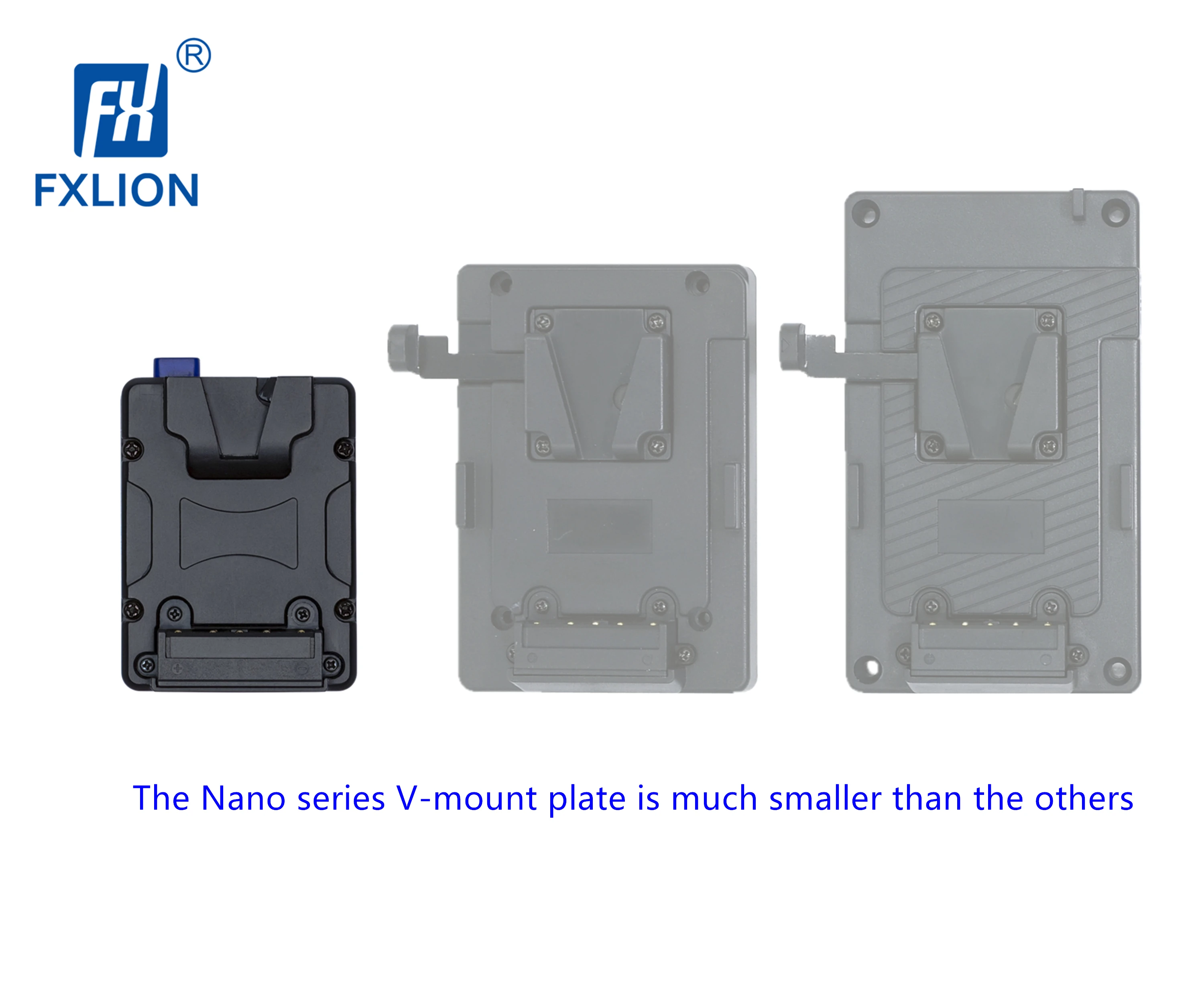 SONGING FXLION Nano L04 V-Lock/V-Mount Зажимная пластина с U-образным зажимом подходит для стержня любого