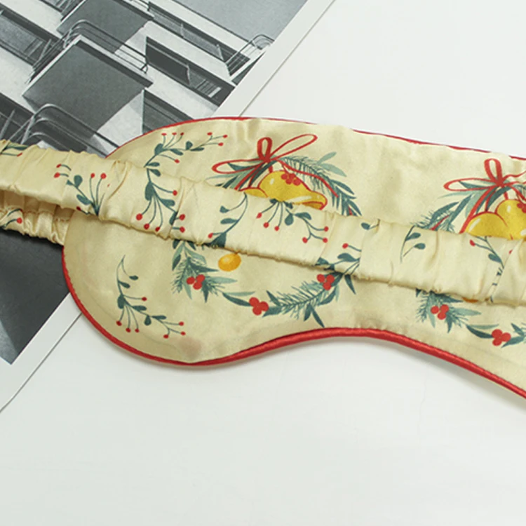 Luxury Skin Care Silk Sleep Mask 100% Silk Eye Mask For Christmas Gift