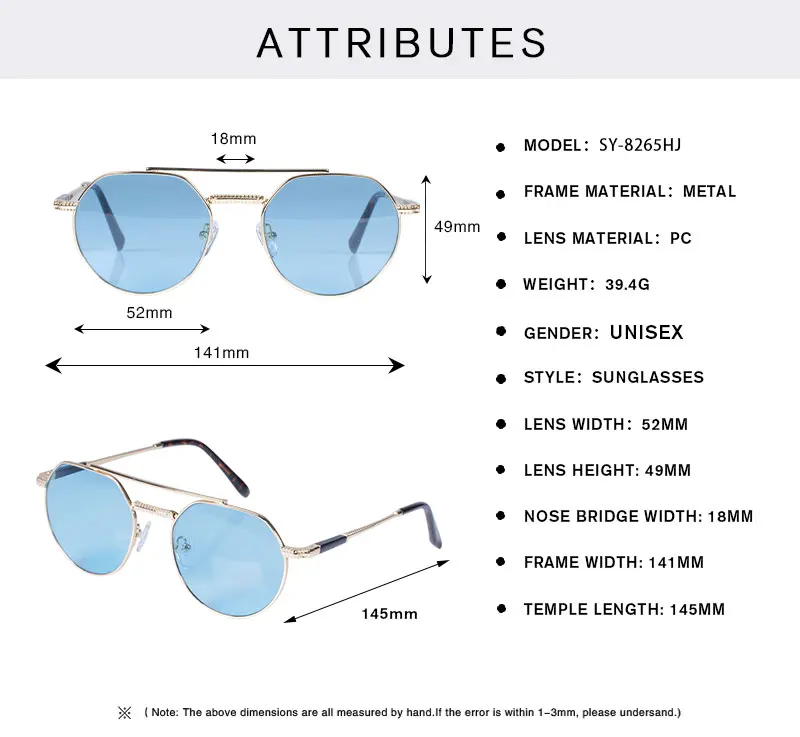 2023 New Vintage Metal Trendy Sunglasses Men  Women Optical Ins Street Photography  Personality Thin Rimmed Sunglasses