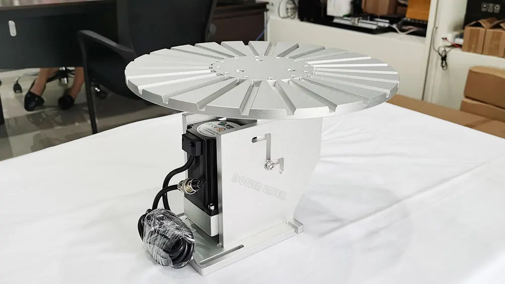 Rotary Worktable Pen Engraving Attachment For Laser Marking